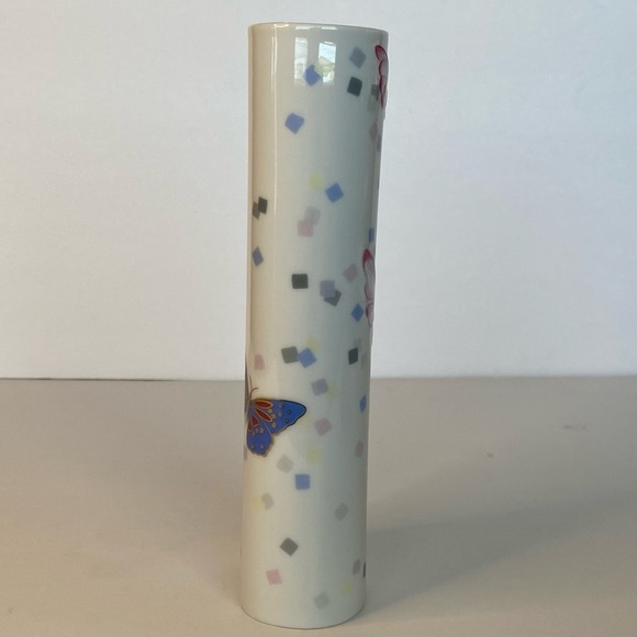 Papillon Toscany Collection Jc/EF Design Japan Butterfly Vase 7.5” - Picture 2 of 11